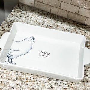 Rae Dunn COOK baking dish
